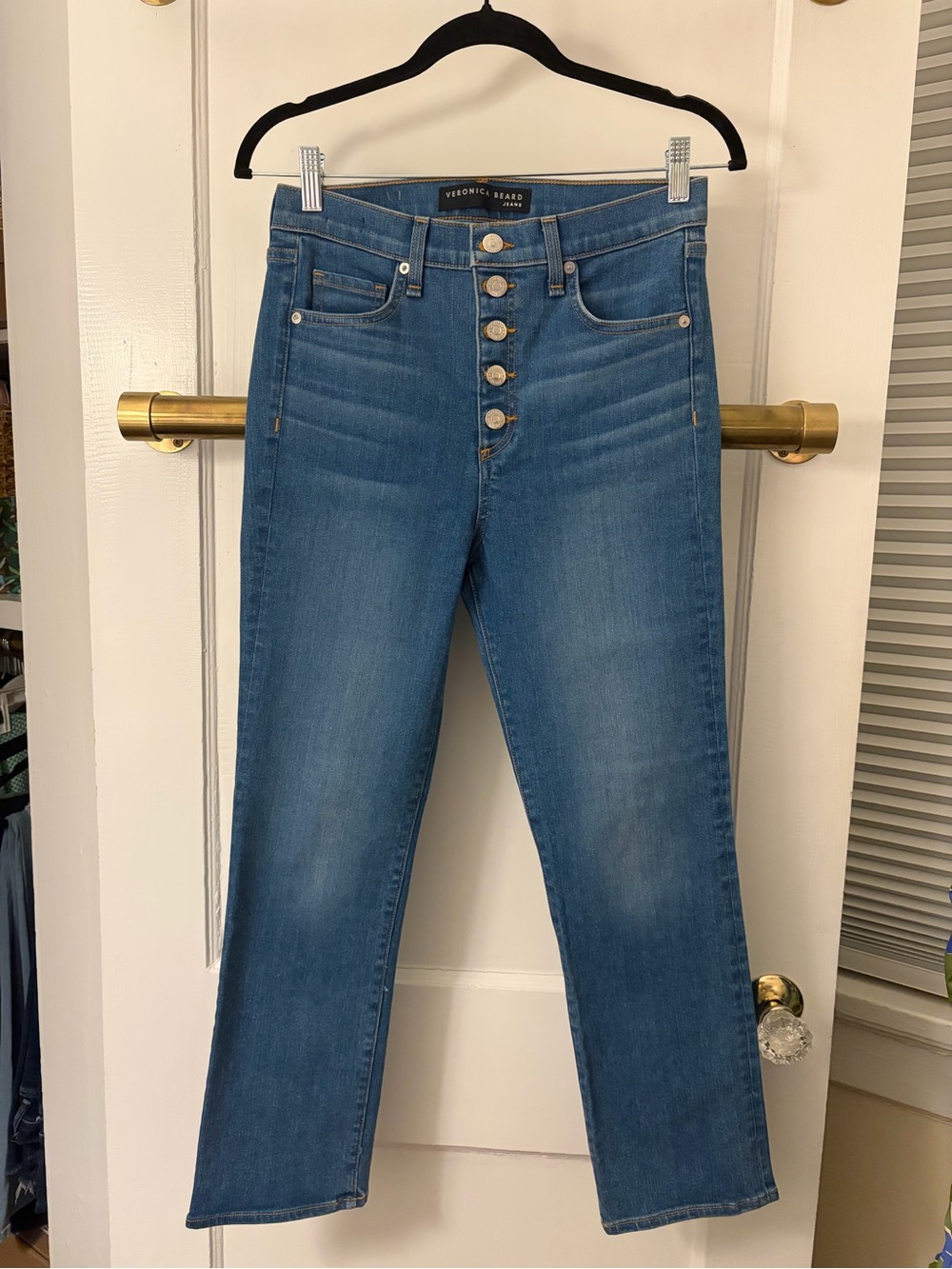 Veronica Beard Carly High Rise Kick Flare Jeans